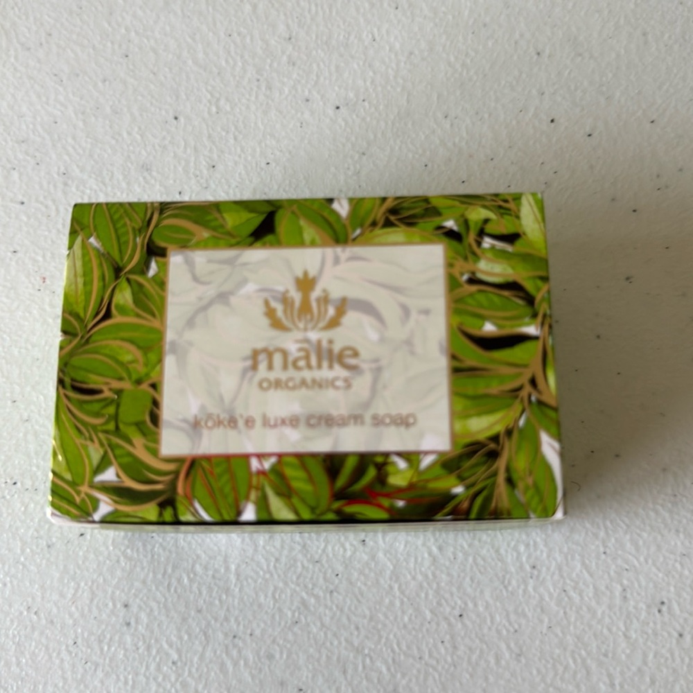 Malie Organics’ Koke’s Luxe Cream Soap 
4 Fl oz.